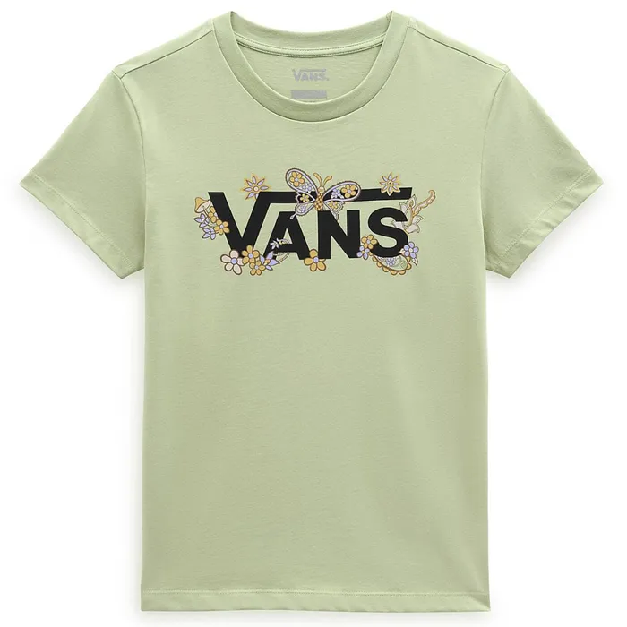 Vans Tshirts and Tops Women Trippy Paisley Crew TShirt Green