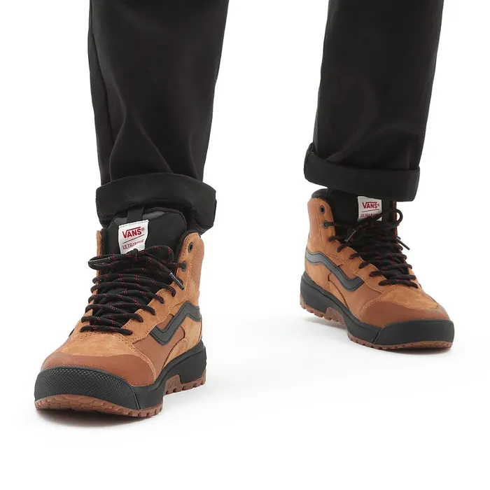 Vans Ultrarange Shoes Men UltraRange Exo Hi MTE1 Shoes Brown Orange