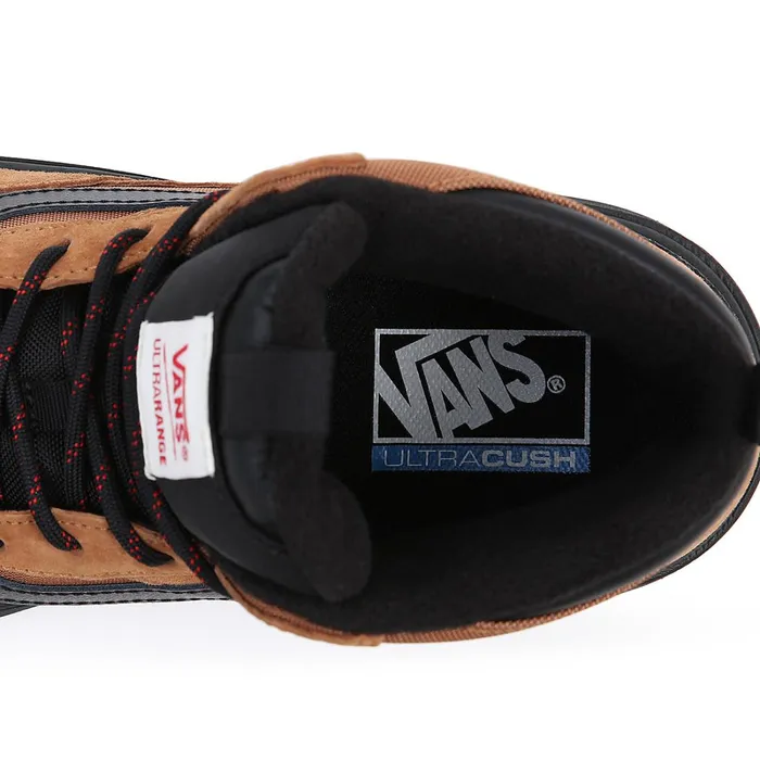 Vans Ultrarange Shoes Men UltraRange Exo Hi MTE1 Shoes Brown Orange