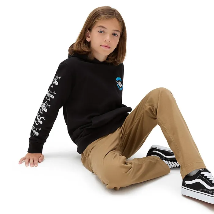 Vans View All Kids 66 Shredders Pullover Hoodie 814 Years Black