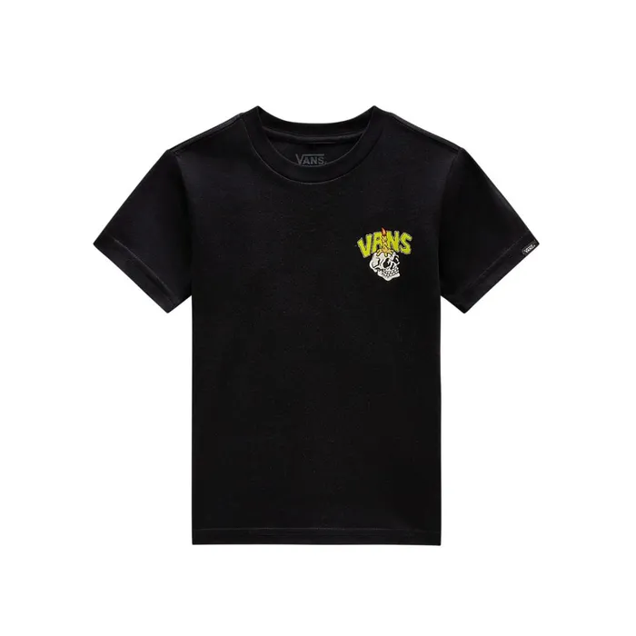 Vans View All Kids Little Haunted House Of TShirt 28 Years Black