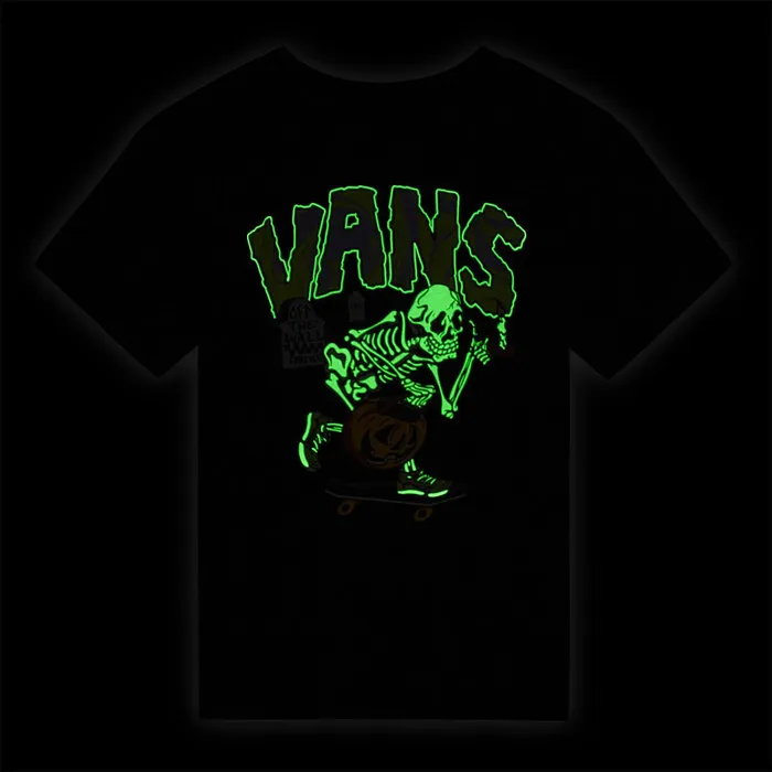 Vans View All Kids Little Haunted House Of TShirt 28 Years Black