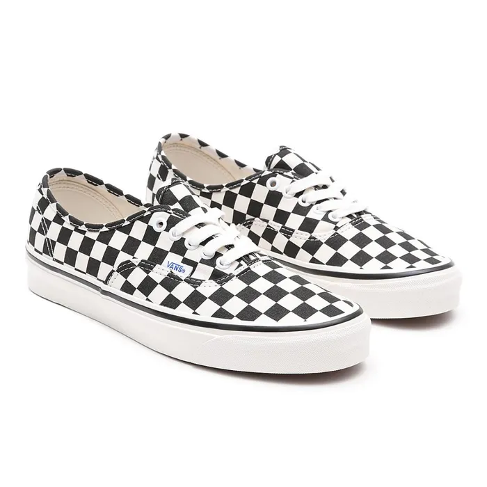 Vans View All Men Anaheim Factory Authentic 44 DX Shoes Black White