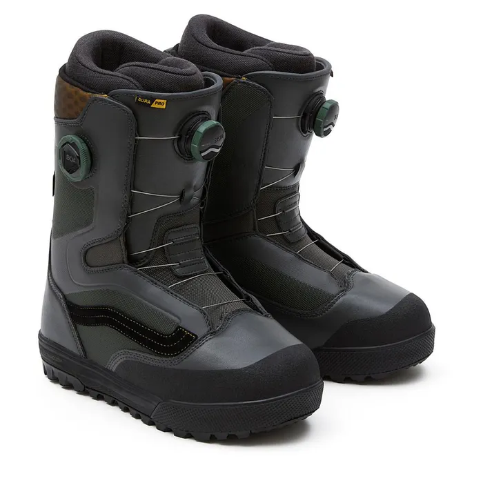 Vans View All Men Aura Pro Snowboard Boots Green