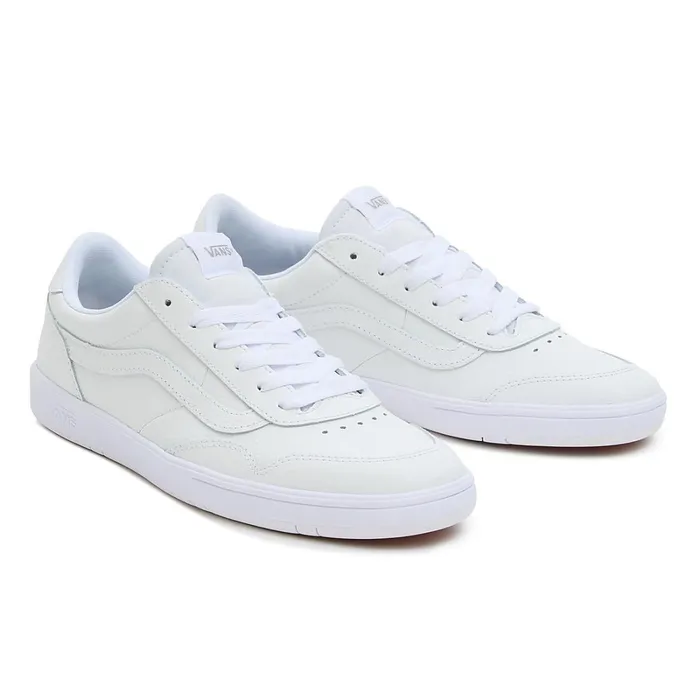 Vans View All Men Cruze Too ComfyCush Leather Shoes White