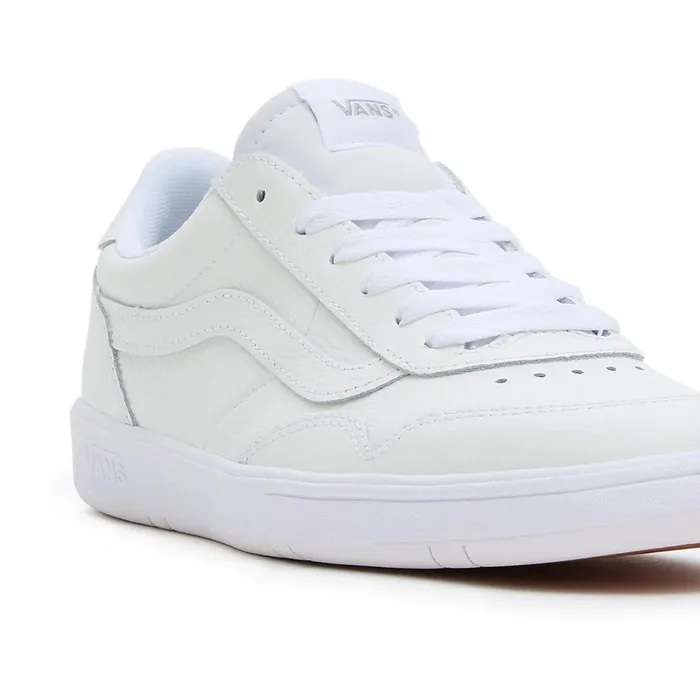 Vans View All Men Cruze Too ComfyCush Leather Shoes White