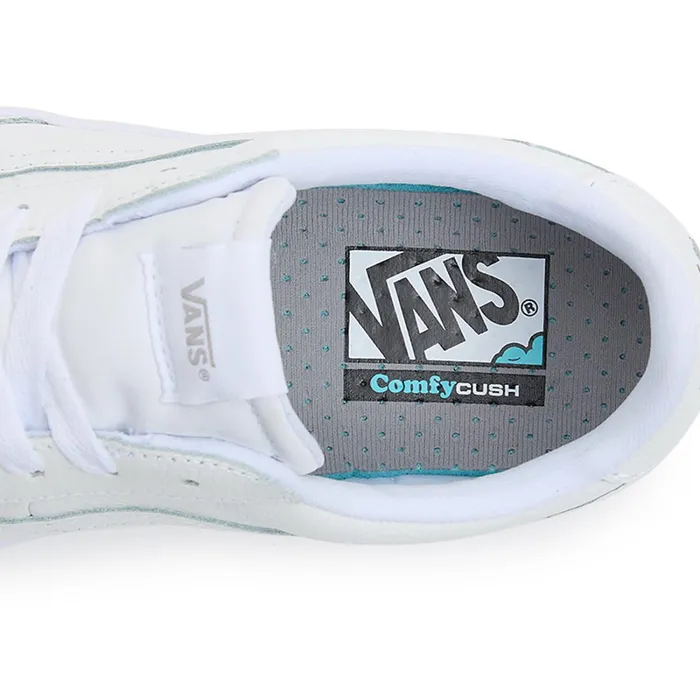 Vans View All Men Cruze Too ComfyCush Leather Shoes White