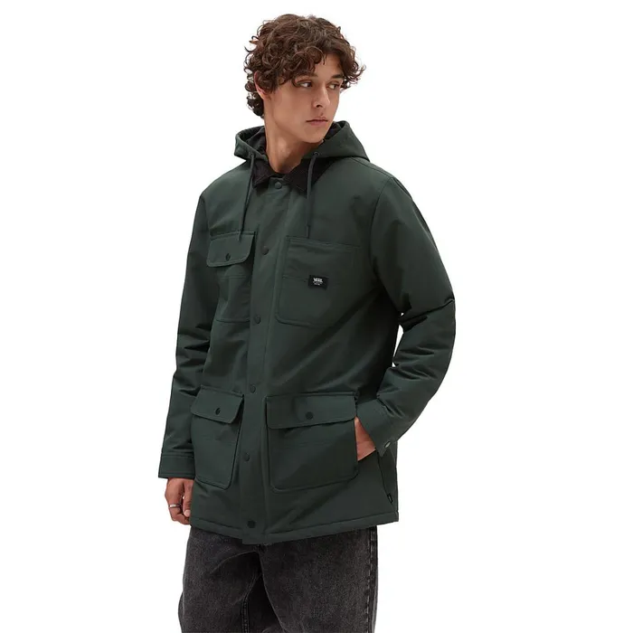 Vans View All Men Drill Chore MTE1 Long Jacket Green