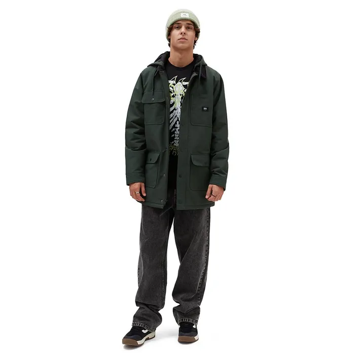 Vans View All Men Drill Chore MTE1 Long Jacket Green