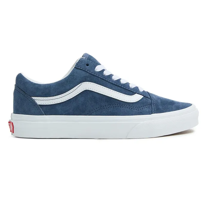 Vans View All Men Old Skool Pig Suede Shoes Blue