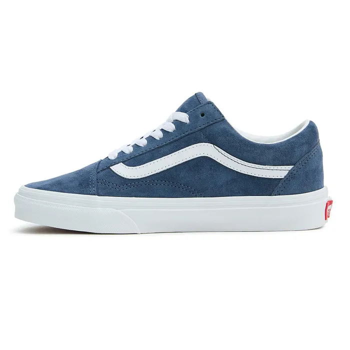 Vans View All Men Old Skool Pig Suede Shoes Blue