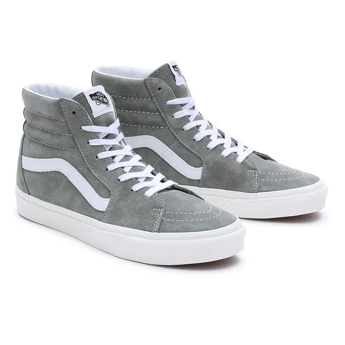 Vans View All Men Pig Suede Sk8Hi Shoes Grey