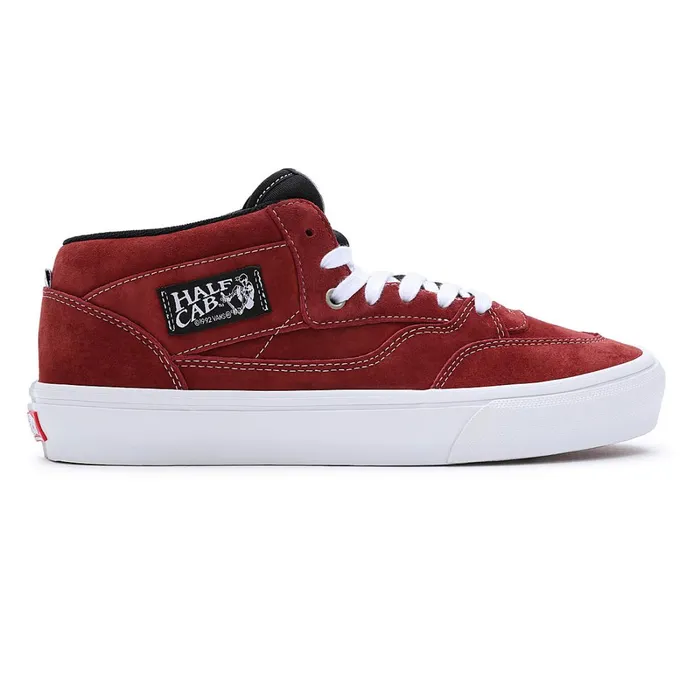 Vans View All Men Pig Suede Skate Half Cab 03992 Shoes Red