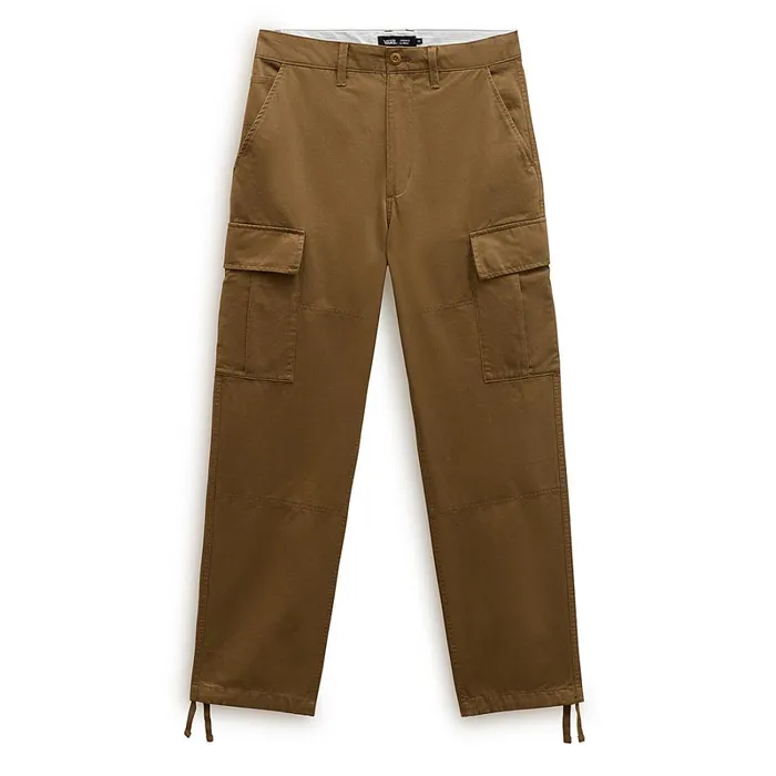 Vans View All Men Service Cargo Loose Tapered Trousers Brown