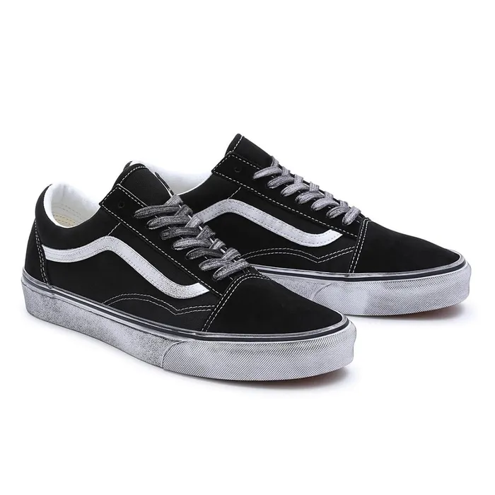Vans View All Men Stressed Old Skool Shoes Black