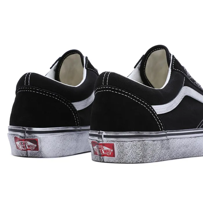Vans View All Men Stressed Old Skool Shoes Black
