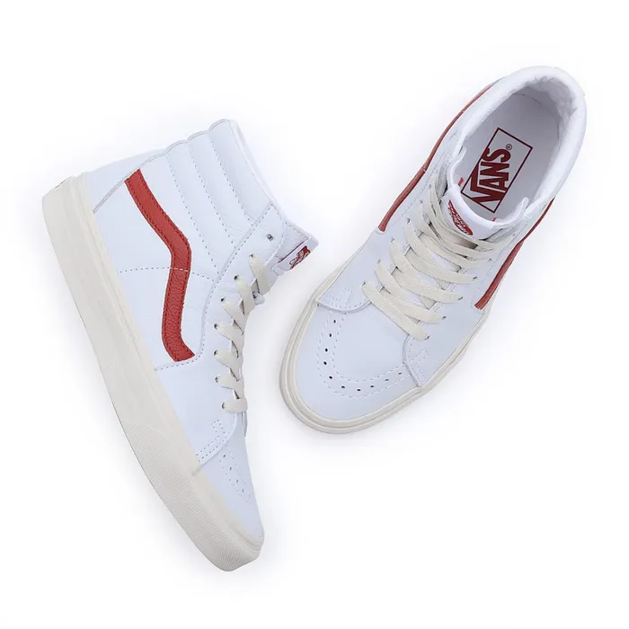 Vans View All Men Vintage Pop Sk8Hi Shoes Red