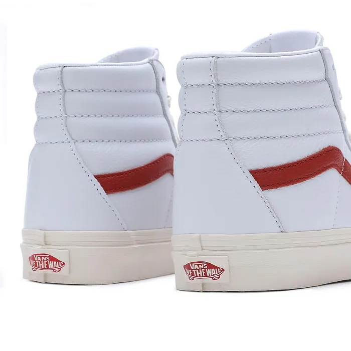 Vans View All Men Vintage Pop Sk8Hi Shoes Red