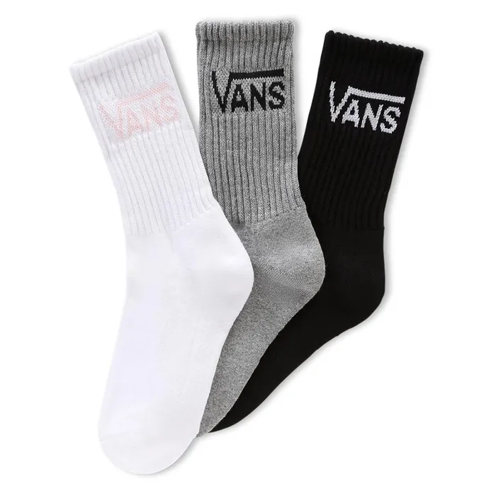Vans View All Women Classic Crew Socks 3 Pairs Multicolour