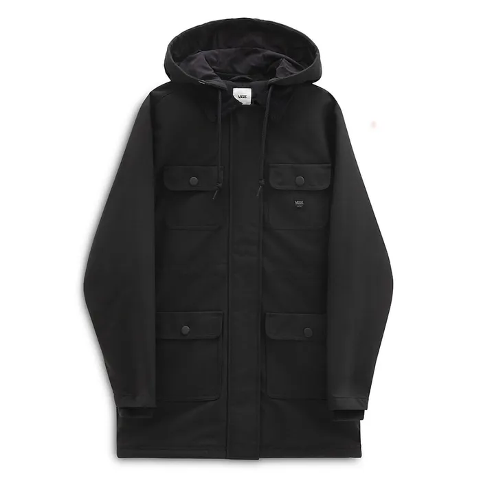 Vans View All Women Drill Long Chore Coat MTE Black