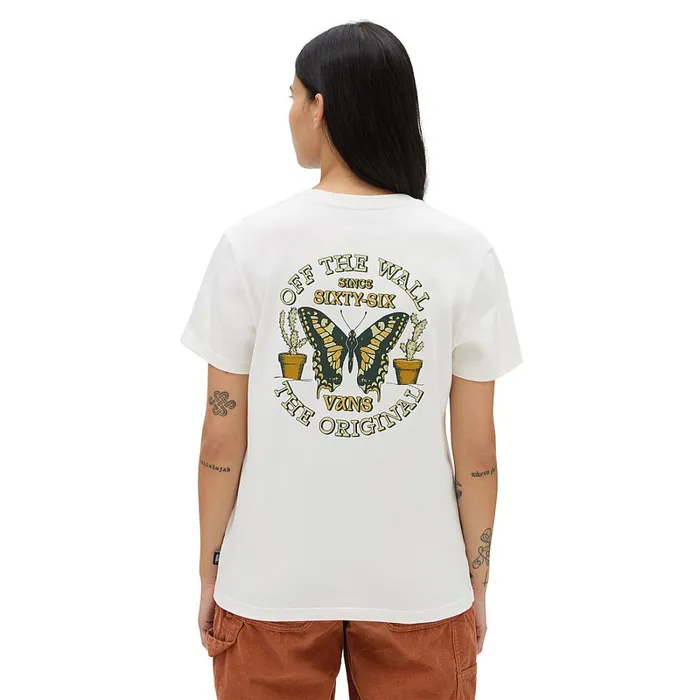 Vans View All Women Natural Fly Boyfriend TShirt White