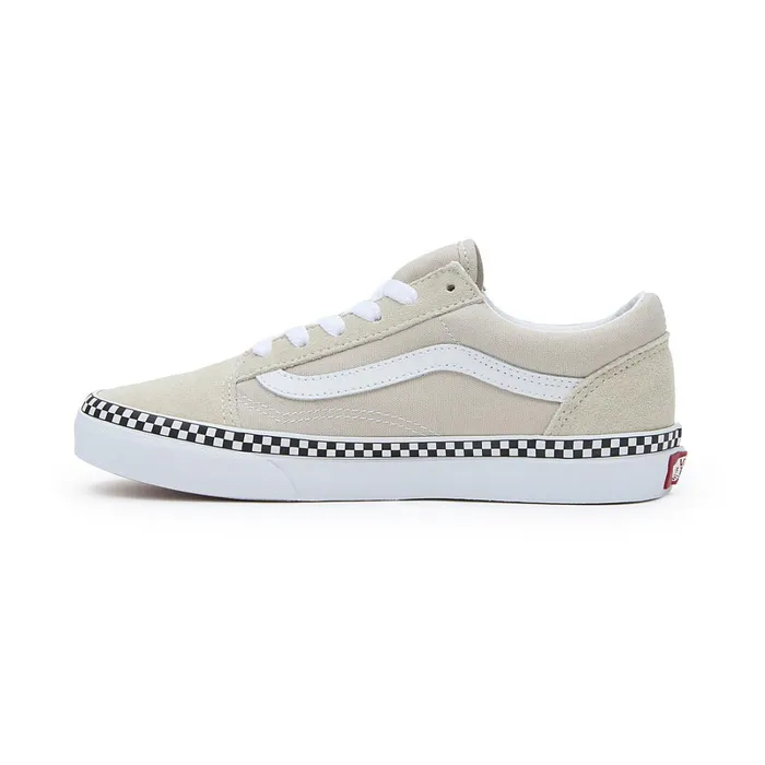 Vans Youth Shoes 814 Years Kids Youth Checkerboard Foxing Old Skool Shoes 814 Years Beige