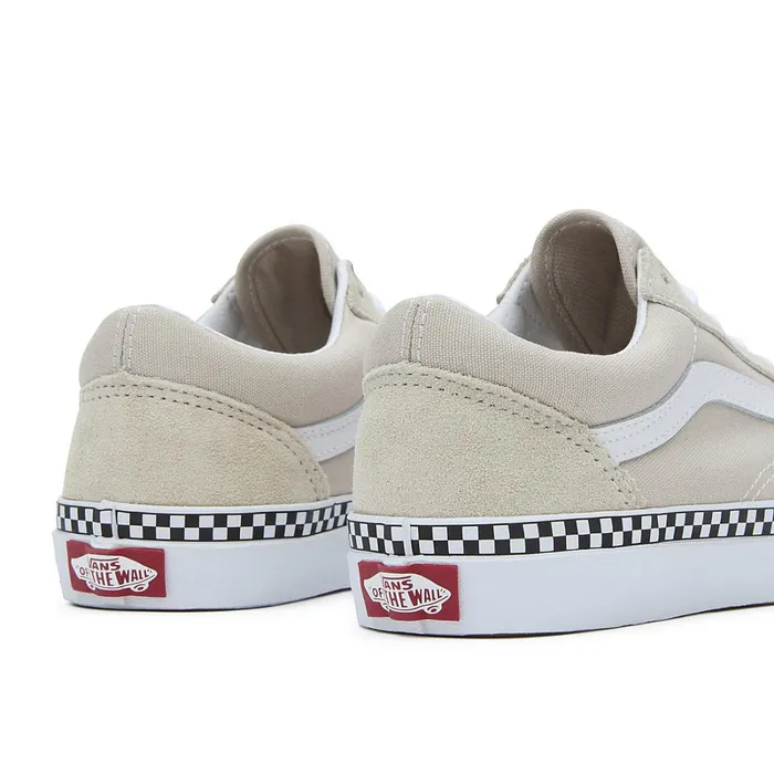 Vans Youth Shoes 814 Years Kids Youth Checkerboard Foxing Old Skool Shoes 814 Years Beige