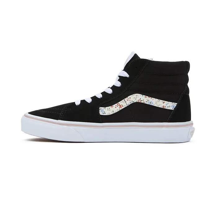 Vans Youth Shoes 814 Years Kids Youth Floral Sk8Hi Shoes 814 Years Black