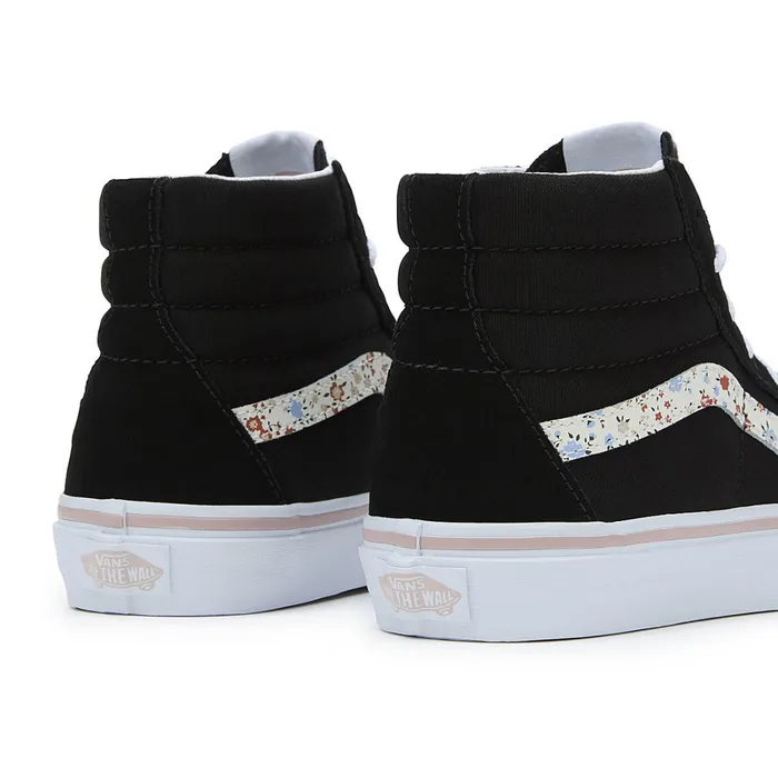 Vans Youth Shoes 814 Years Kids Youth Floral Sk8Hi Shoes 814 Years Black