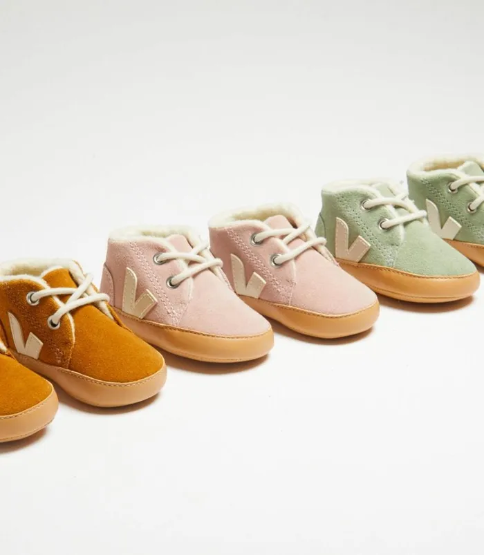 VEJA Baby Kids BABY FURED SUEDE BABE PIERRE
