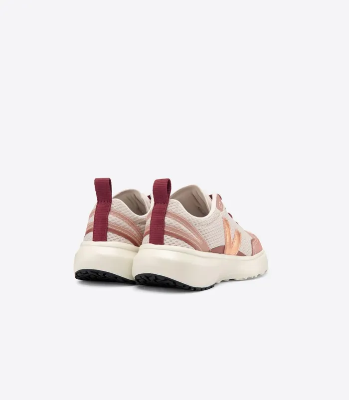 VEJA Canary Kids CANARY ELASTIC LACES ALVEOMESH NATURAL VENUS