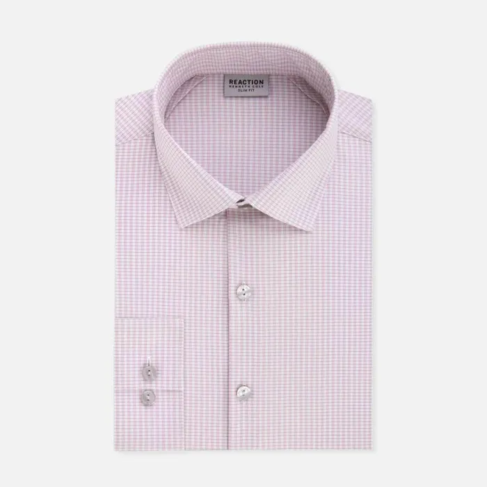 Venetian Spread Collar Tek Fit Slim Shirt Pink Salt Men Kenneth Cole Dress Shirts Venetian Spread Collar Tek Fit Slim Shirt Pink Salt Men Kenneth Cole Dress Shirts