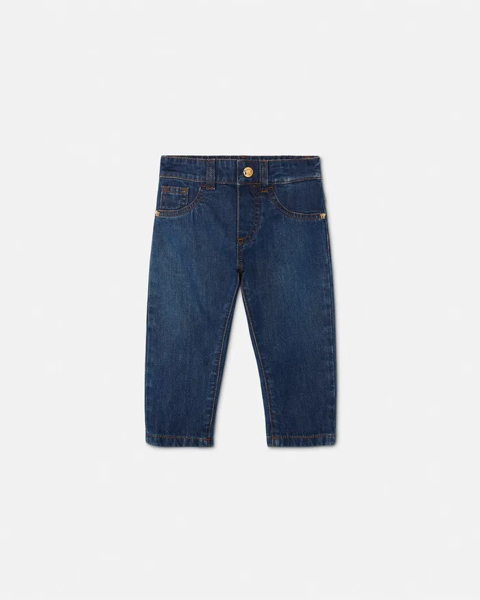 Versace Baby Jeans Blue Kids Pants and Skirts