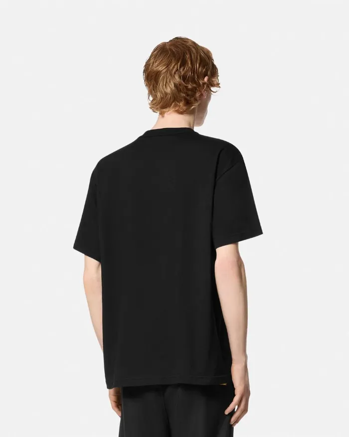 Versace Chromo Couture RegularFit TShirt Blueprint Men Jeans Couture