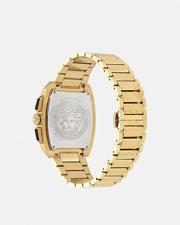 Versace Dominus Diamond Watch Gold Men Watches