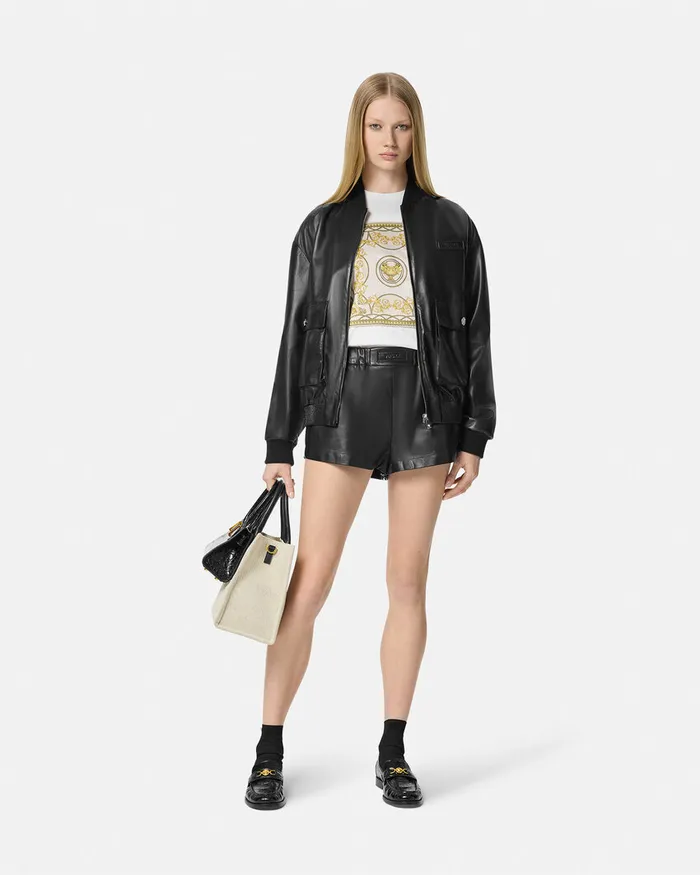 Versace La Coupe Des Dieux Oversized TShirt Whiteprint Women TShirts and Sweatshirts