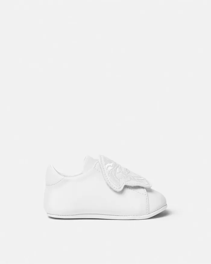 Versace La Medusa Baby Sneakers White Kids Shoes and First Steps