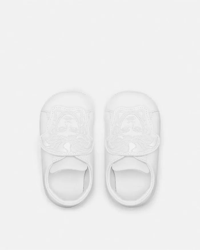 Versace La Medusa Baby Sneakers White Kids Shoes and First Steps