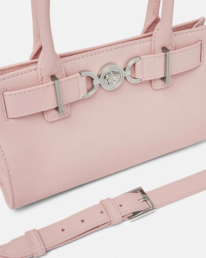 Versace Medusa 03995 Small Tote Bag Light Pink Women Totes