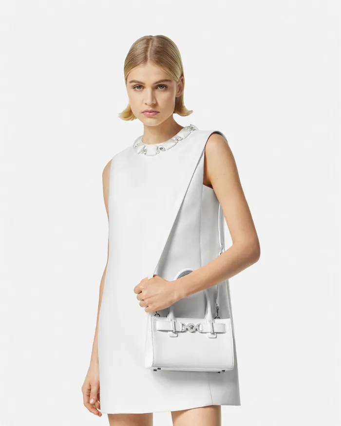Versace Medusa 03995 Small Tote Bag White Women Totes