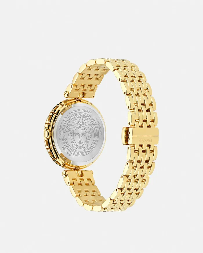 Versace Medusa Heritage Watch Gold Women Watches
