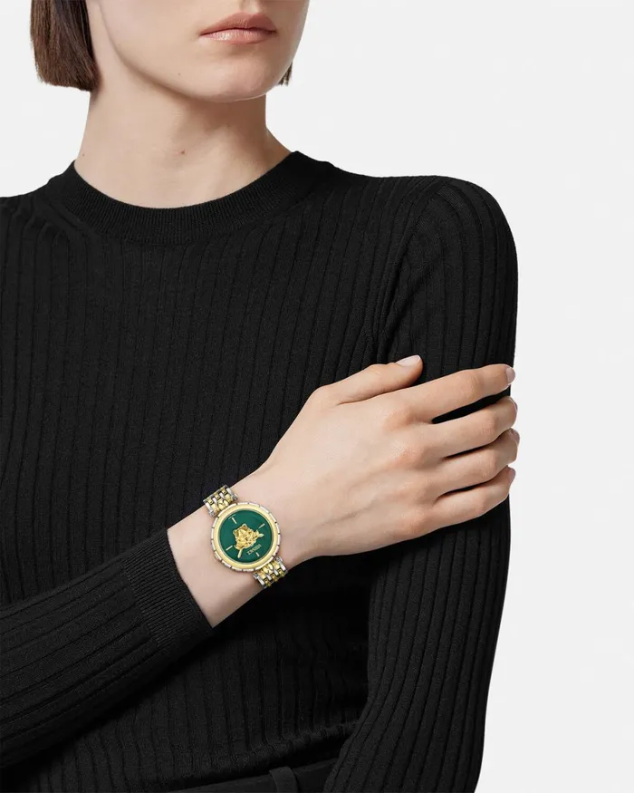 Versace Medusa Heritage Watch Gold Women Watches