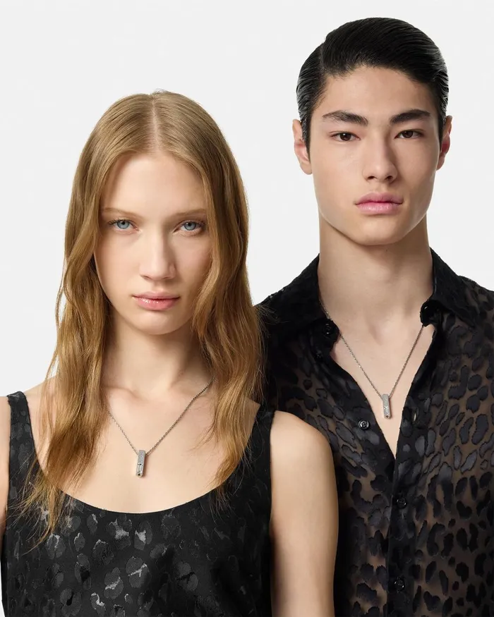Versace Necklace Silver MenWomen Necklaces