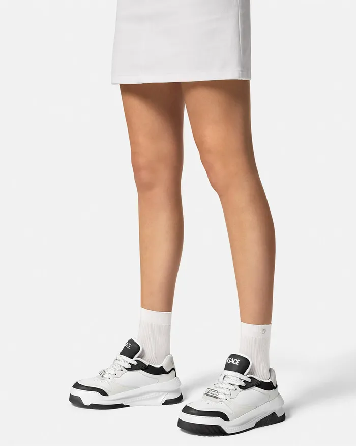 Versace Odissea Sneakers Whiteblack Women Sneakers