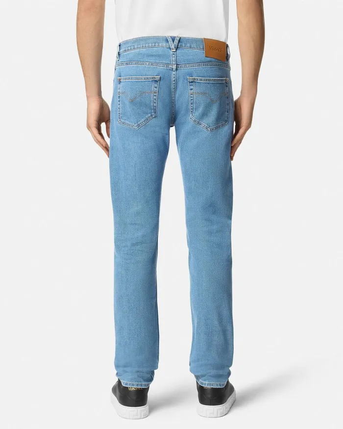 Versace SlimFit Jeans Blue Men Pants and Shorts