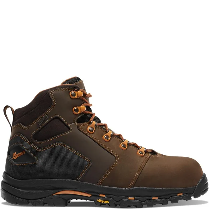 Vicious 45quot BrownOrange Composite Toe NMT Men Danner Boots