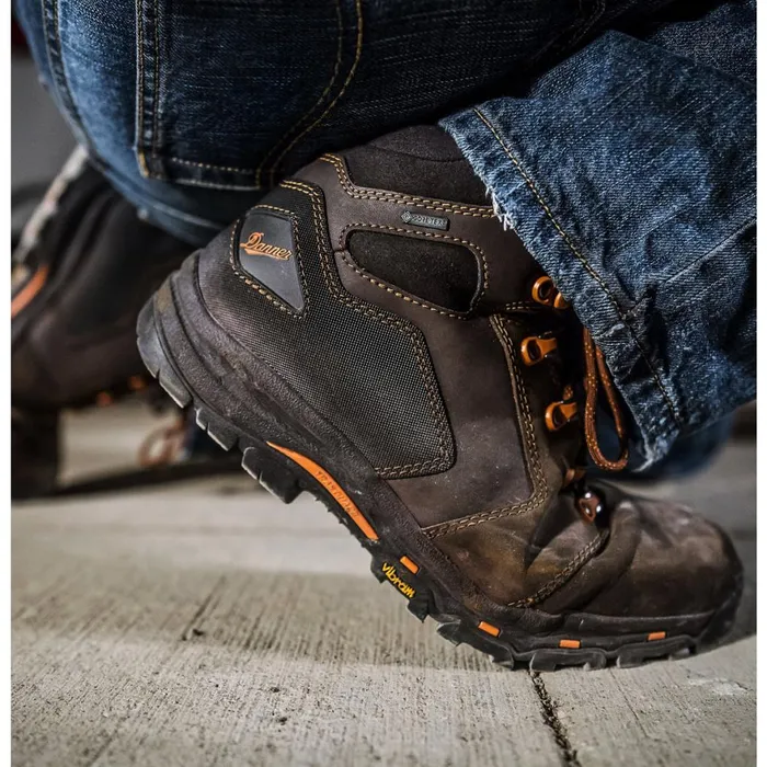 Vicious 45quot BrownOrange Composite Toe NMT Men Danner Boots