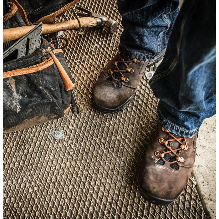 Vicious 45quot BrownOrange Composite Toe NMT Men Danner Boots