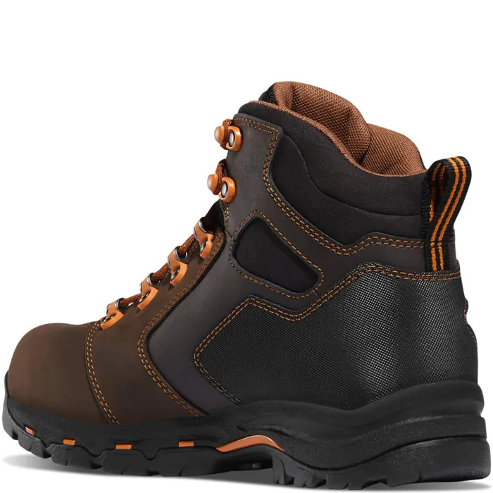 Vicious 45quot BrownOrange Composite Toe NMT Men Danner Boots