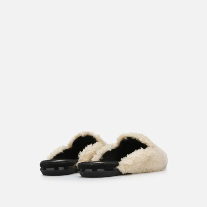 Viv Cozy Slide Slipper Natural Women Kenneth Cole Flats